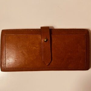 Madewell Brown Leather Key & Card Holder